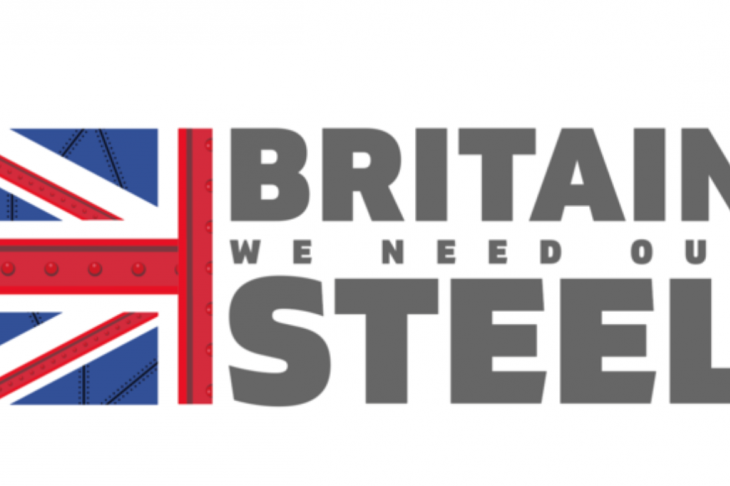 Campaign poster for Britain We Need Our Steel campaign